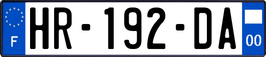 HR-192-DA