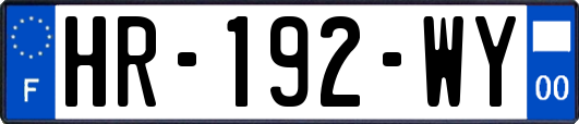 HR-192-WY