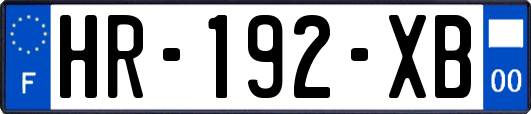 HR-192-XB