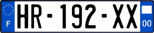HR-192-XX
