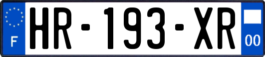 HR-193-XR