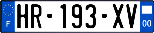 HR-193-XV