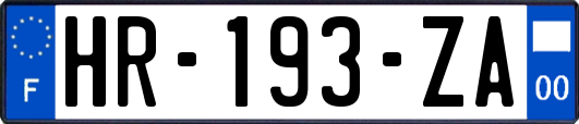 HR-193-ZA
