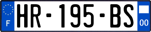 HR-195-BS