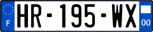 HR-195-WX