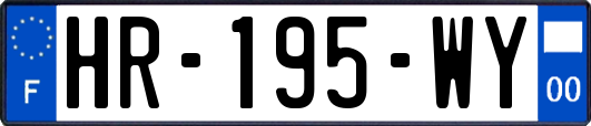 HR-195-WY