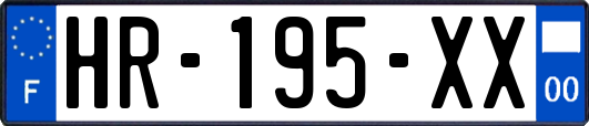 HR-195-XX