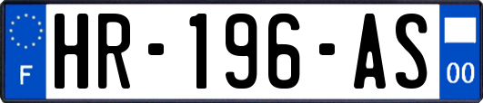 HR-196-AS