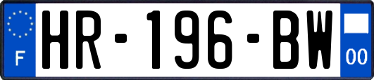 HR-196-BW