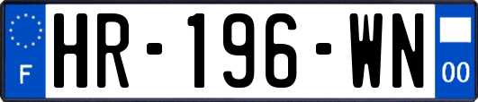 HR-196-WN