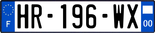 HR-196-WX