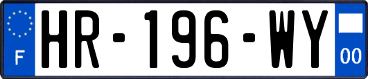 HR-196-WY