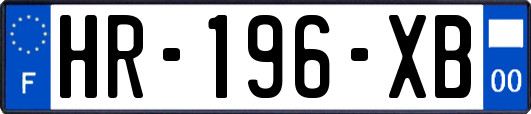 HR-196-XB