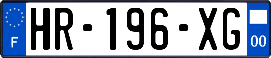 HR-196-XG