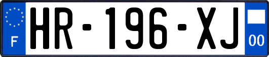 HR-196-XJ