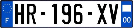 HR-196-XV