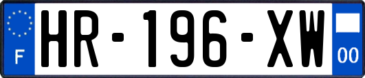 HR-196-XW
