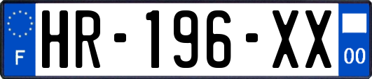 HR-196-XX