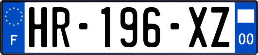 HR-196-XZ