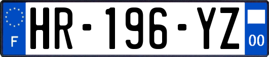 HR-196-YZ