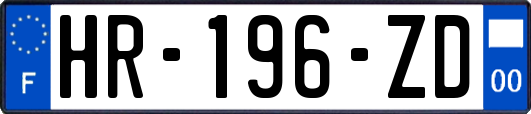 HR-196-ZD