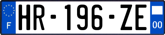 HR-196-ZE
