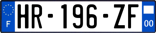 HR-196-ZF
