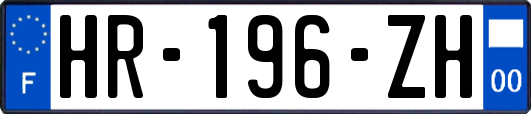 HR-196-ZH