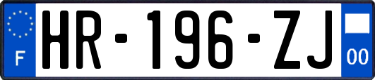 HR-196-ZJ