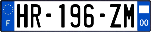 HR-196-ZM