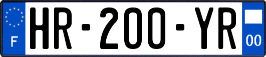 HR-200-YR