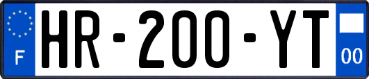 HR-200-YT