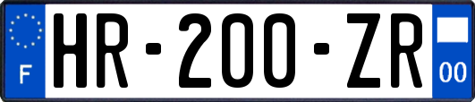 HR-200-ZR
