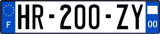 HR-200-ZY