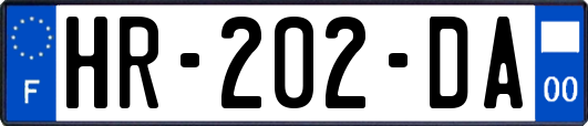 HR-202-DA