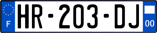 HR-203-DJ