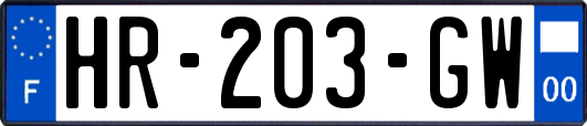 HR-203-GW