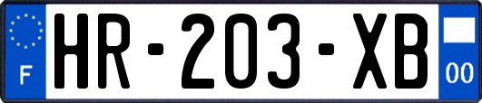 HR-203-XB