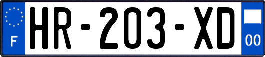 HR-203-XD