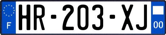 HR-203-XJ