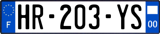 HR-203-YS
