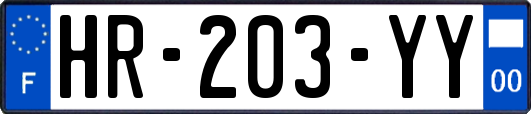 HR-203-YY