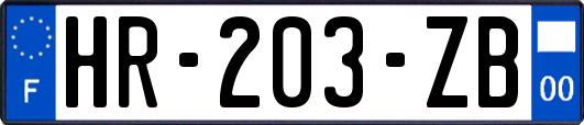 HR-203-ZB