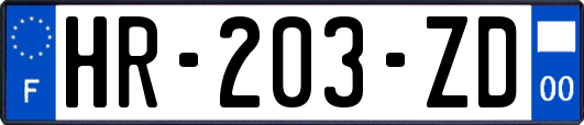 HR-203-ZD