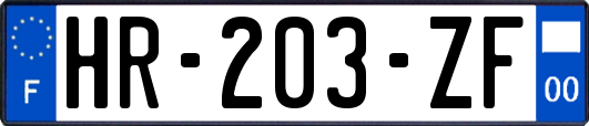 HR-203-ZF