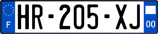 HR-205-XJ