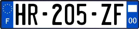 HR-205-ZF