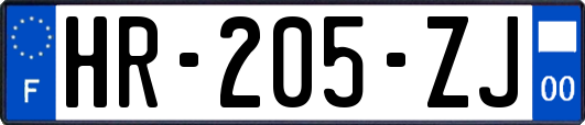 HR-205-ZJ