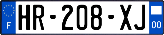 HR-208-XJ