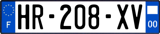 HR-208-XV